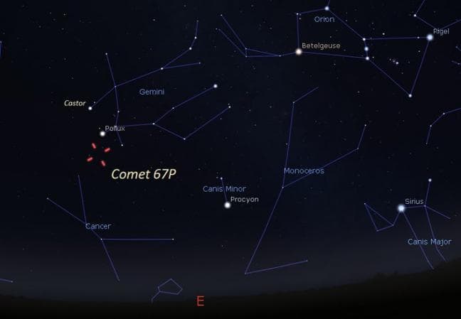 Cometa 67P