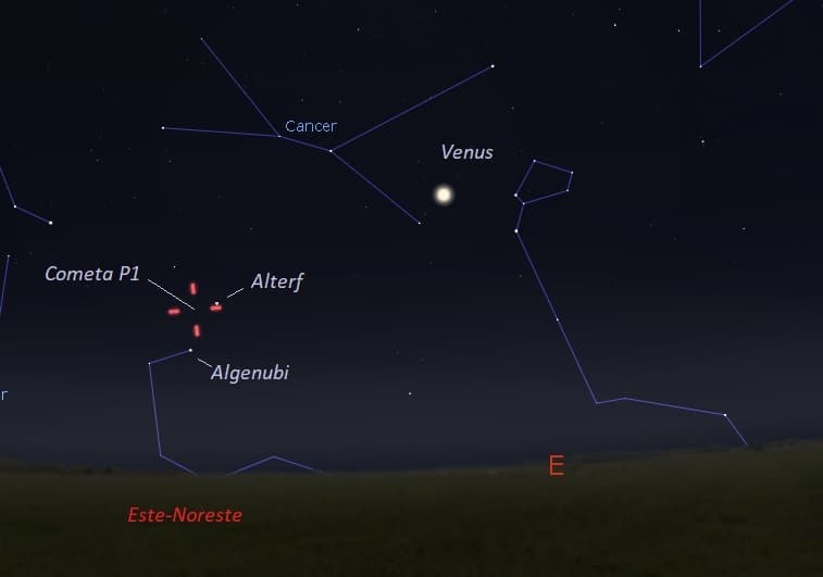 Cometa C/2023 P1 Nishimura